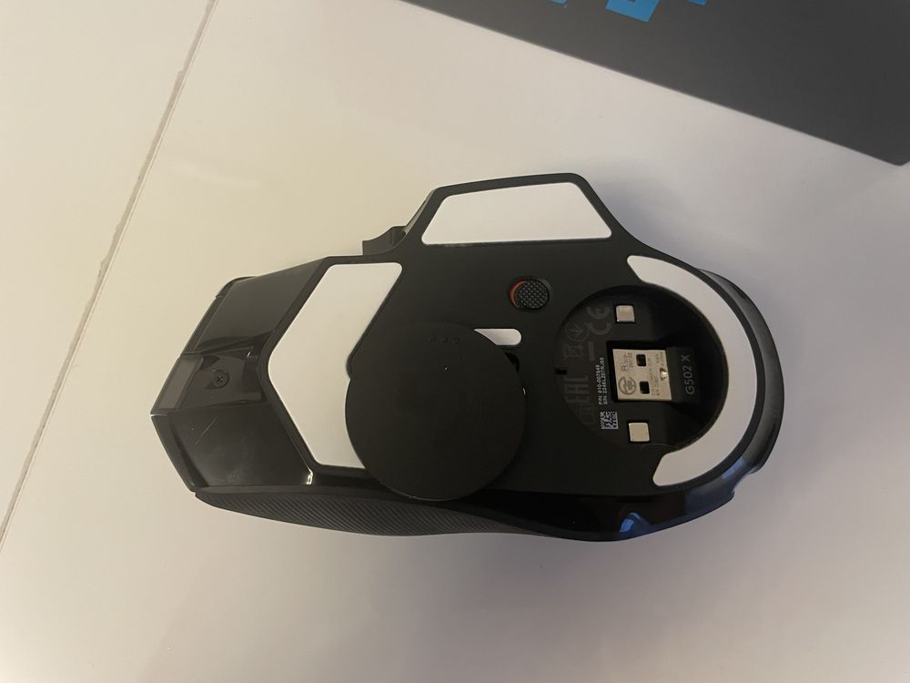 Logitech G502 X Plus Czarna Mysz Bezprzewodowa