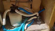 Bomba de piscina com filtro de areia