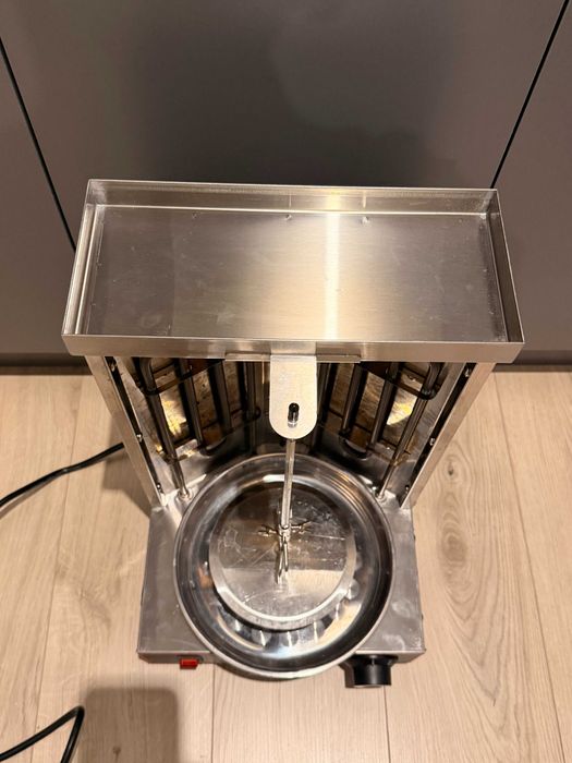 Grill elektryczny obrotowy Kebab Kurczak Stal Nierdzewna 3000W