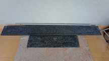 Parapet zewnętrzny granit Impala czarna 84 cm x 19 cm