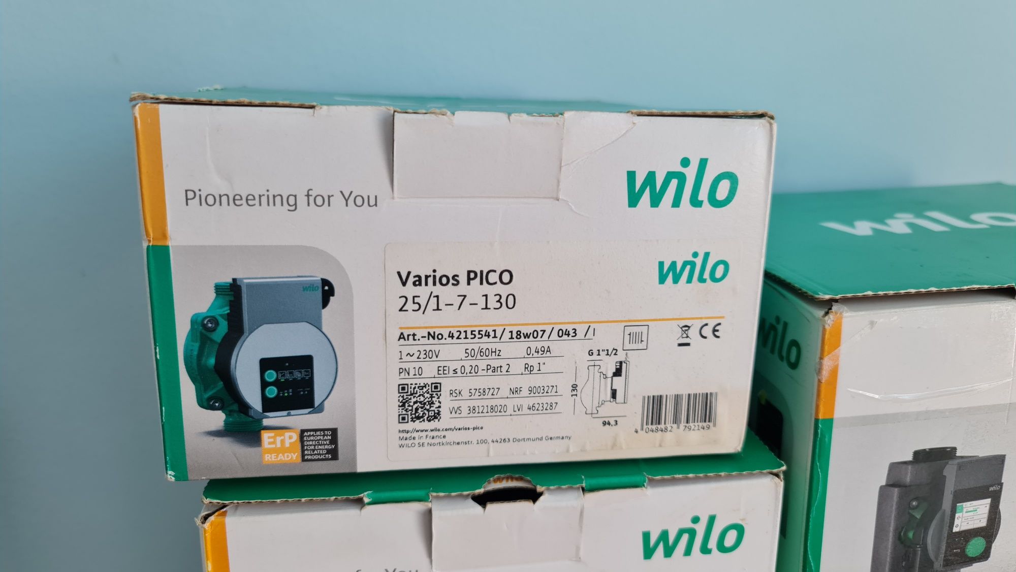 Циркуляционные насосы Wilo Stratos PICO 25/1-4 / Yonos Pico 25/1-6 130