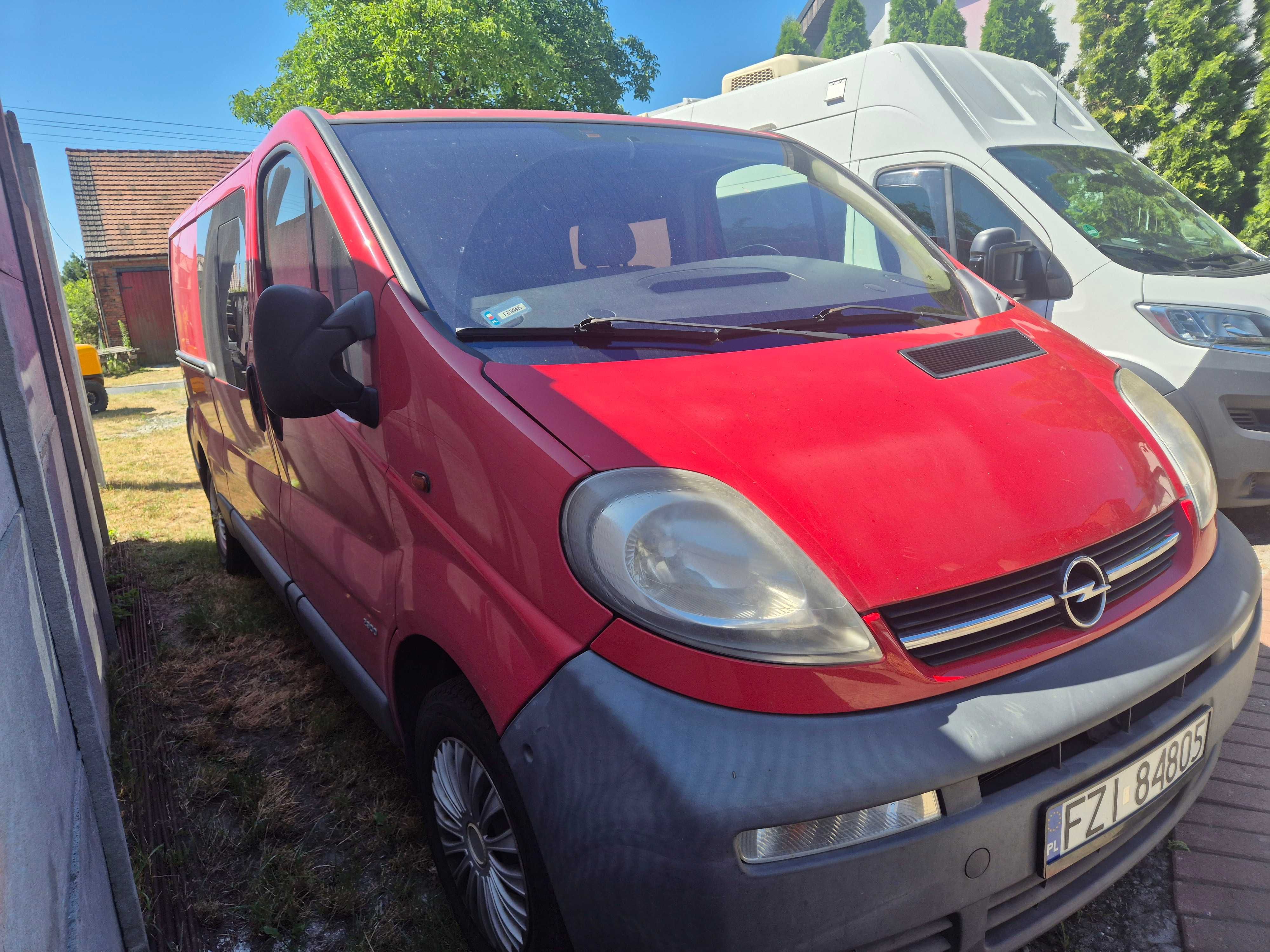 OPEL VIVARO 1,9CDTI 102KM 6-osobowy, Long