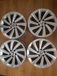 Felgi Perseus Skoda Octavia IV 18 cali + opony letnie stan jak nowe