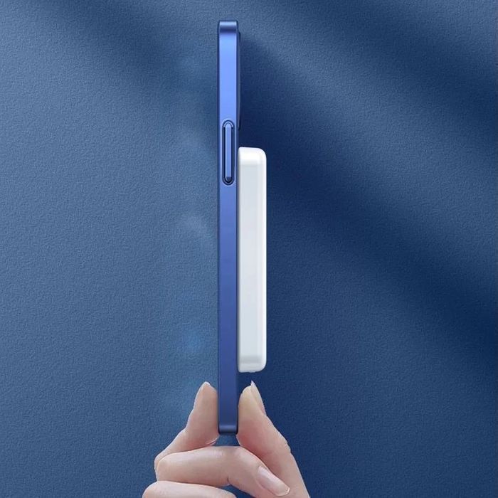 Dudao bezprzewodowy powerbank MagSafe 10W (5W Magsafe) 5000mAh