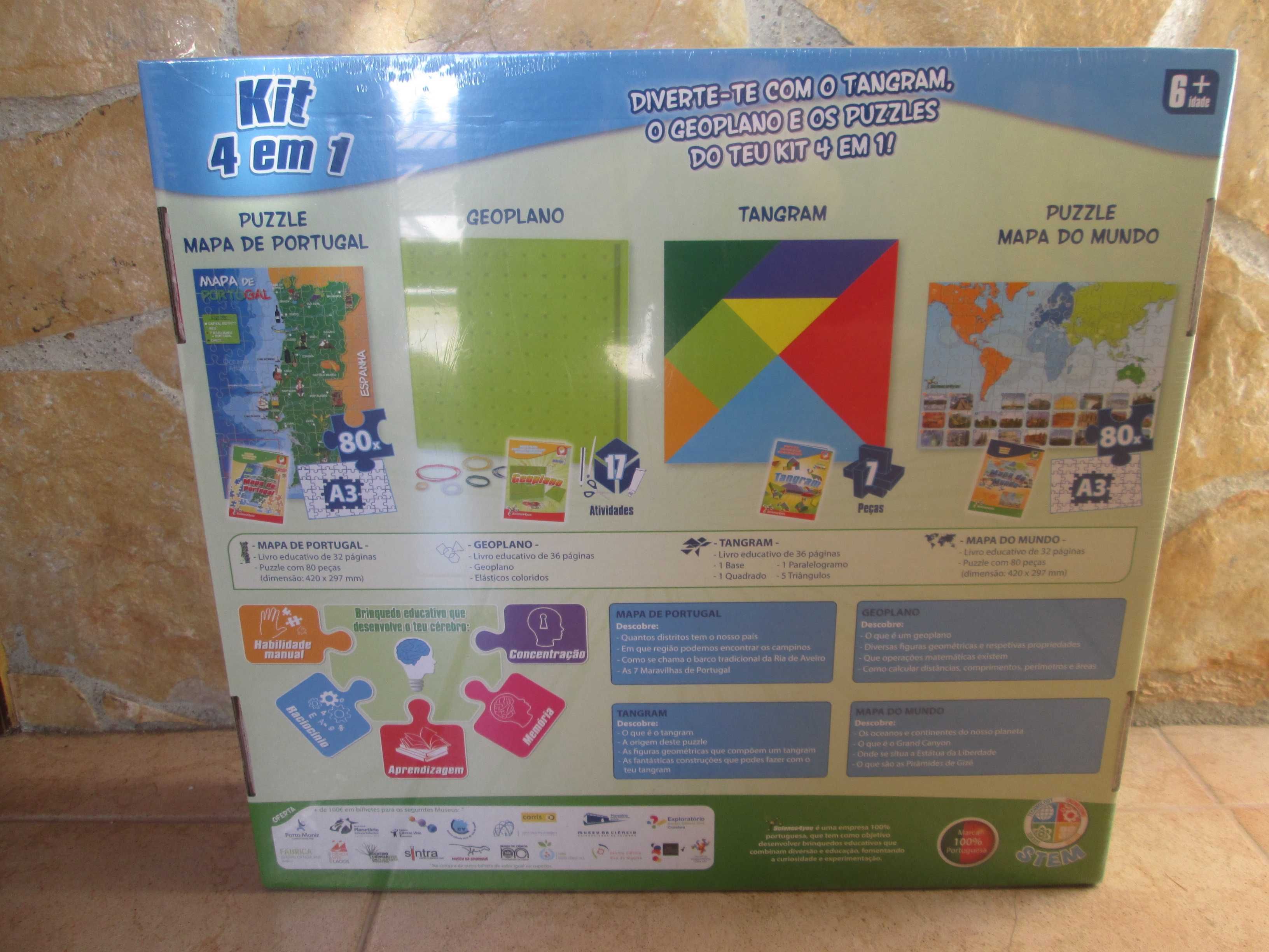 Kit 4 em 1 - Science4You - NOVO