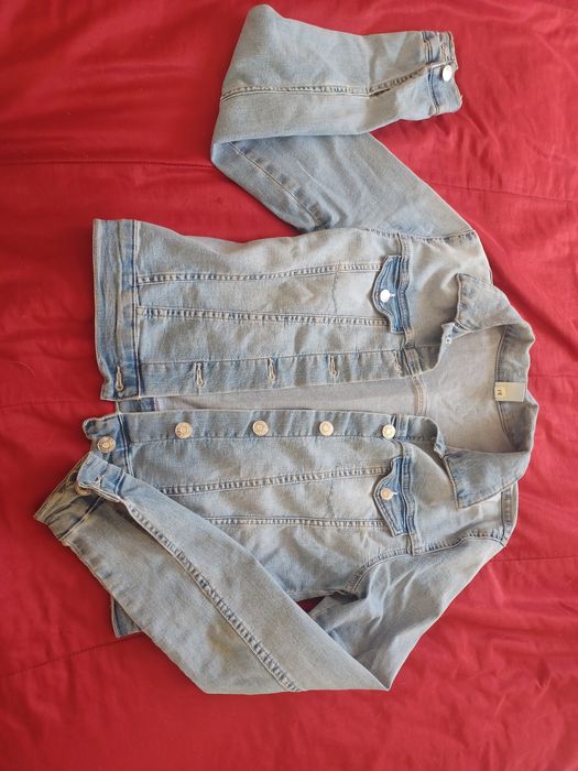 Blusão ganga em bom estado