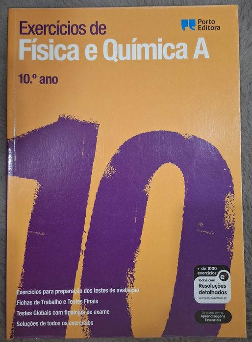 Exercícios Física e Química 10 Ano
