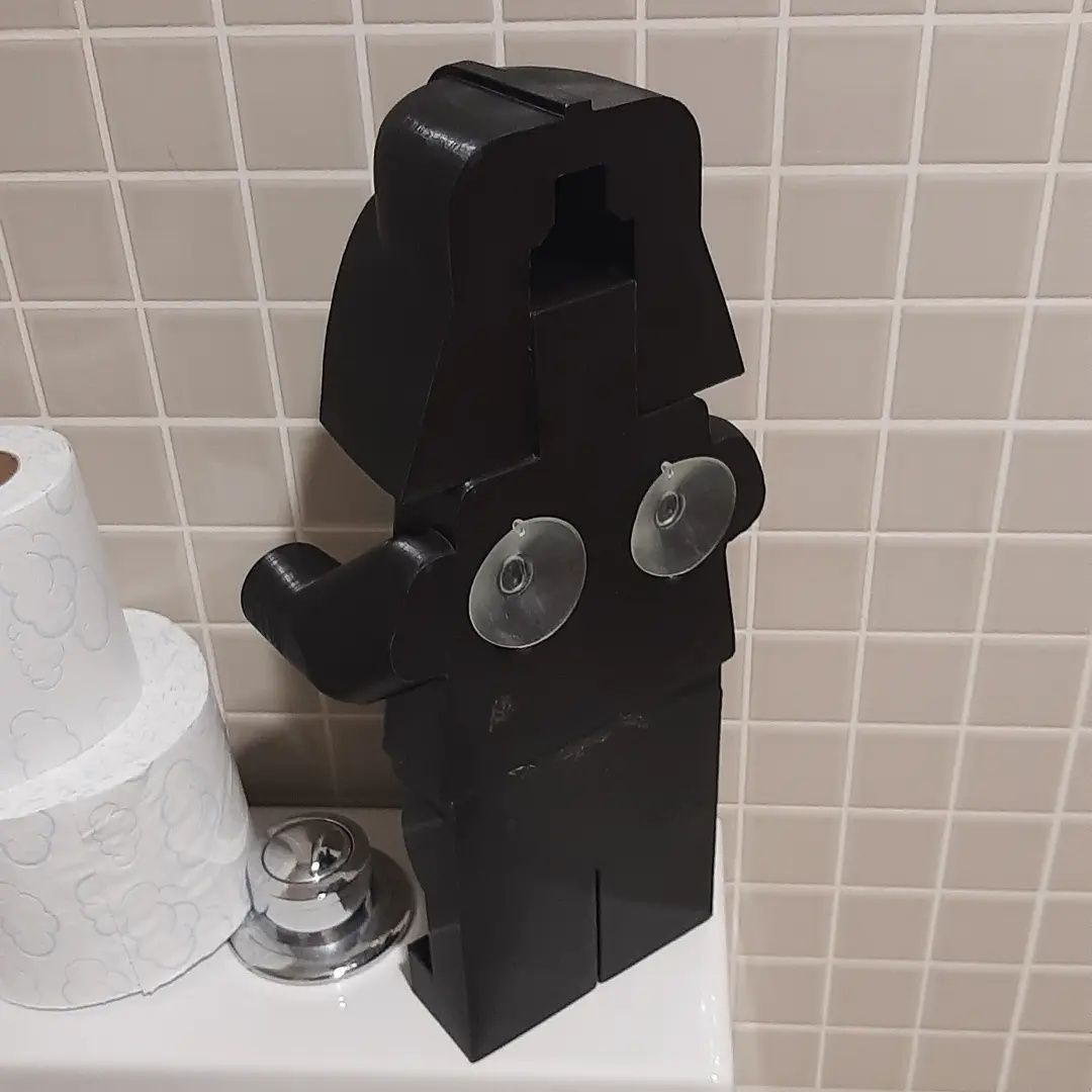 Darth Vader - Suporte papel higiénico - Impressão 3D