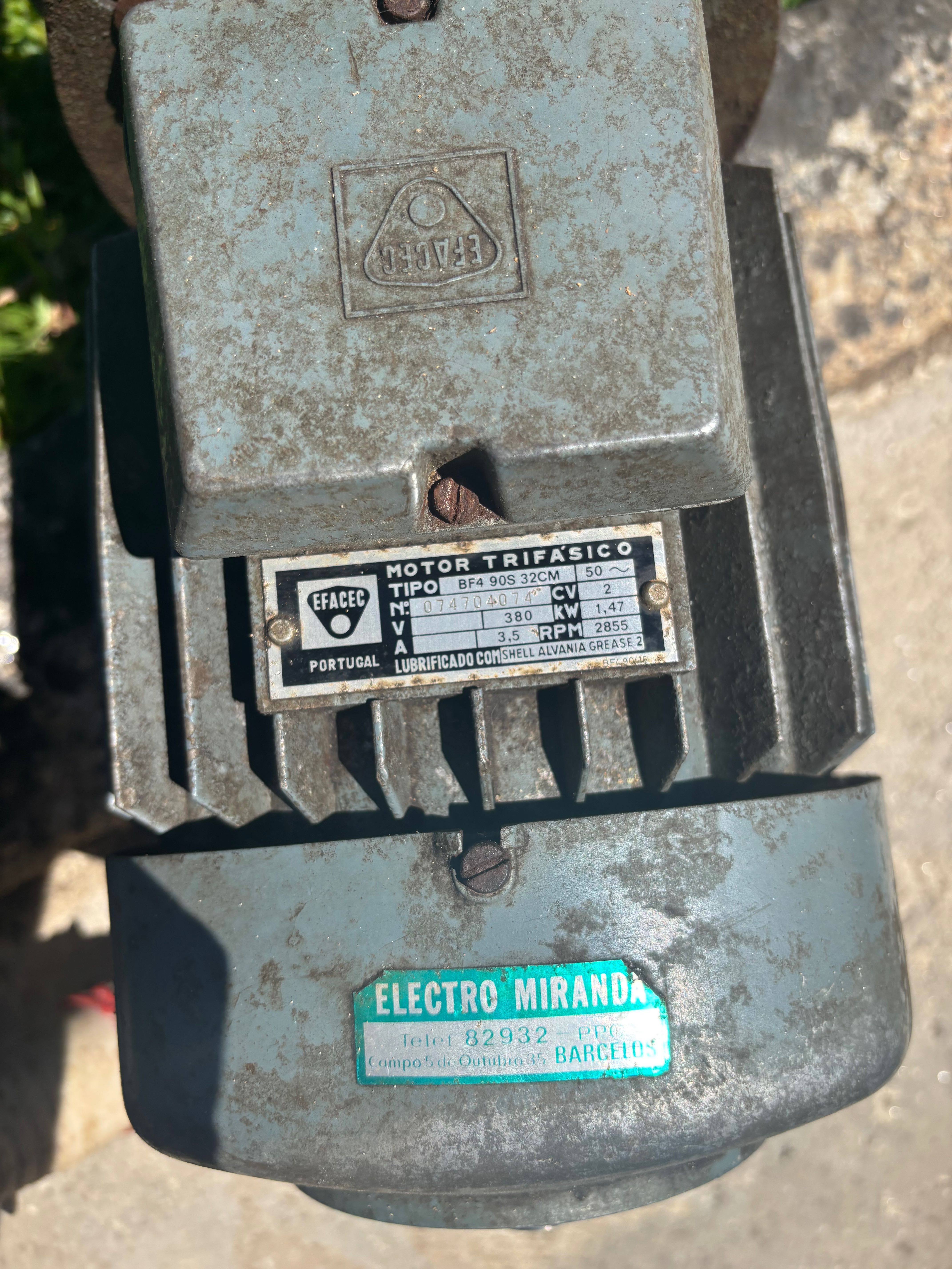 Motores tirar agua