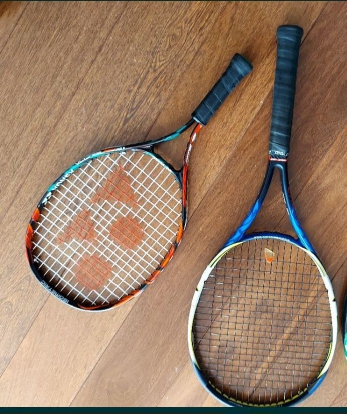 Тенисные ракетки Babolat/Yonex взрослая и Yonex Junior детская