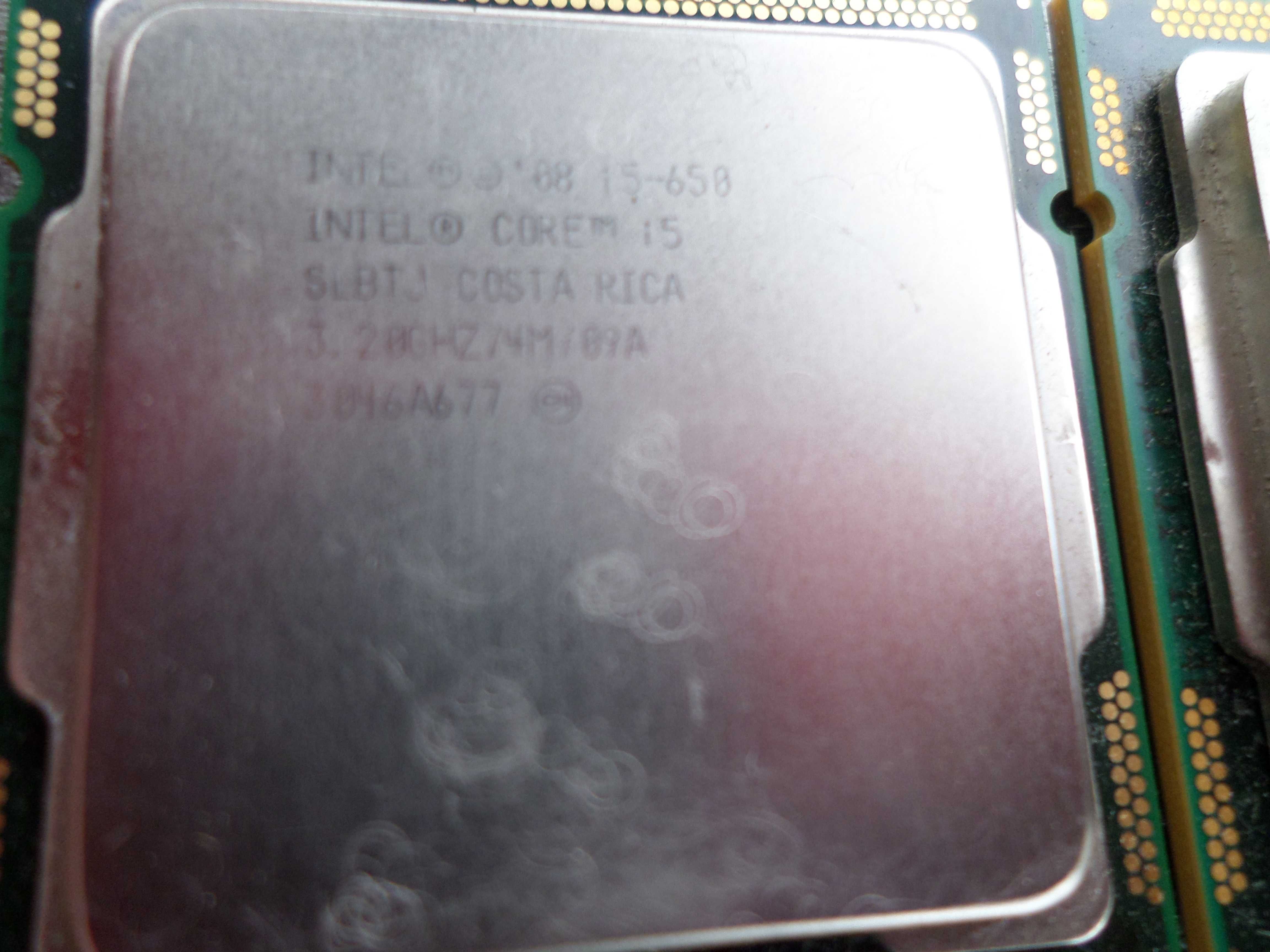 Процессор  Core i5-650 3.20 GHz  s1156 рабочий  недорого