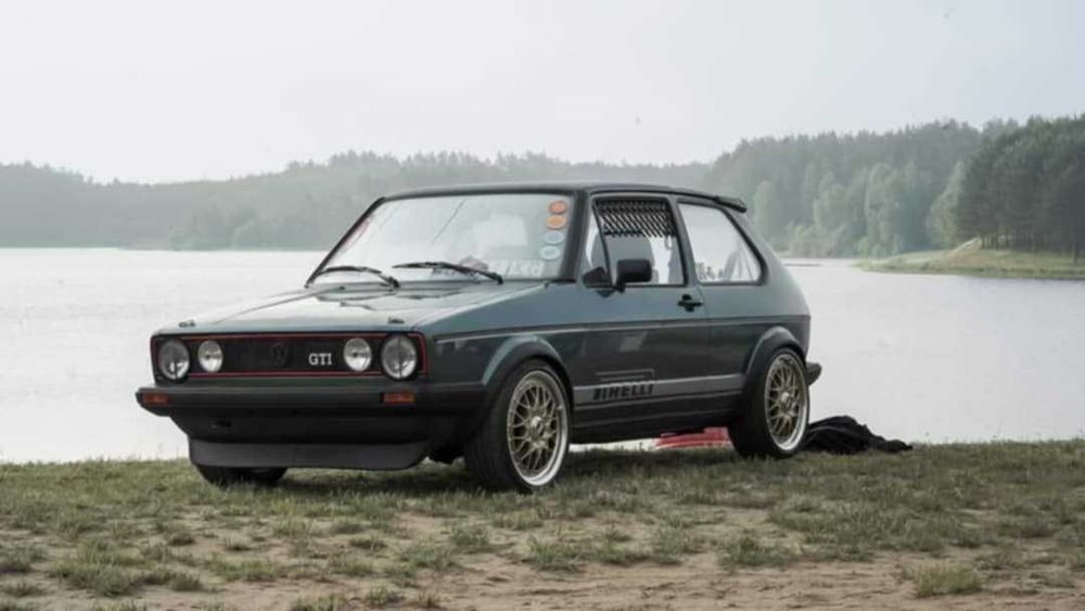VW Golf MK 1 I LX GTI PIRELLI 1.8 Turbo S3 260KM/380Nm BBS Zender cult