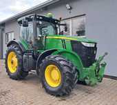 John Deere 7200 R GPS Oryginał Bogata Wersja Miękka Oś Klima TUZ TLS