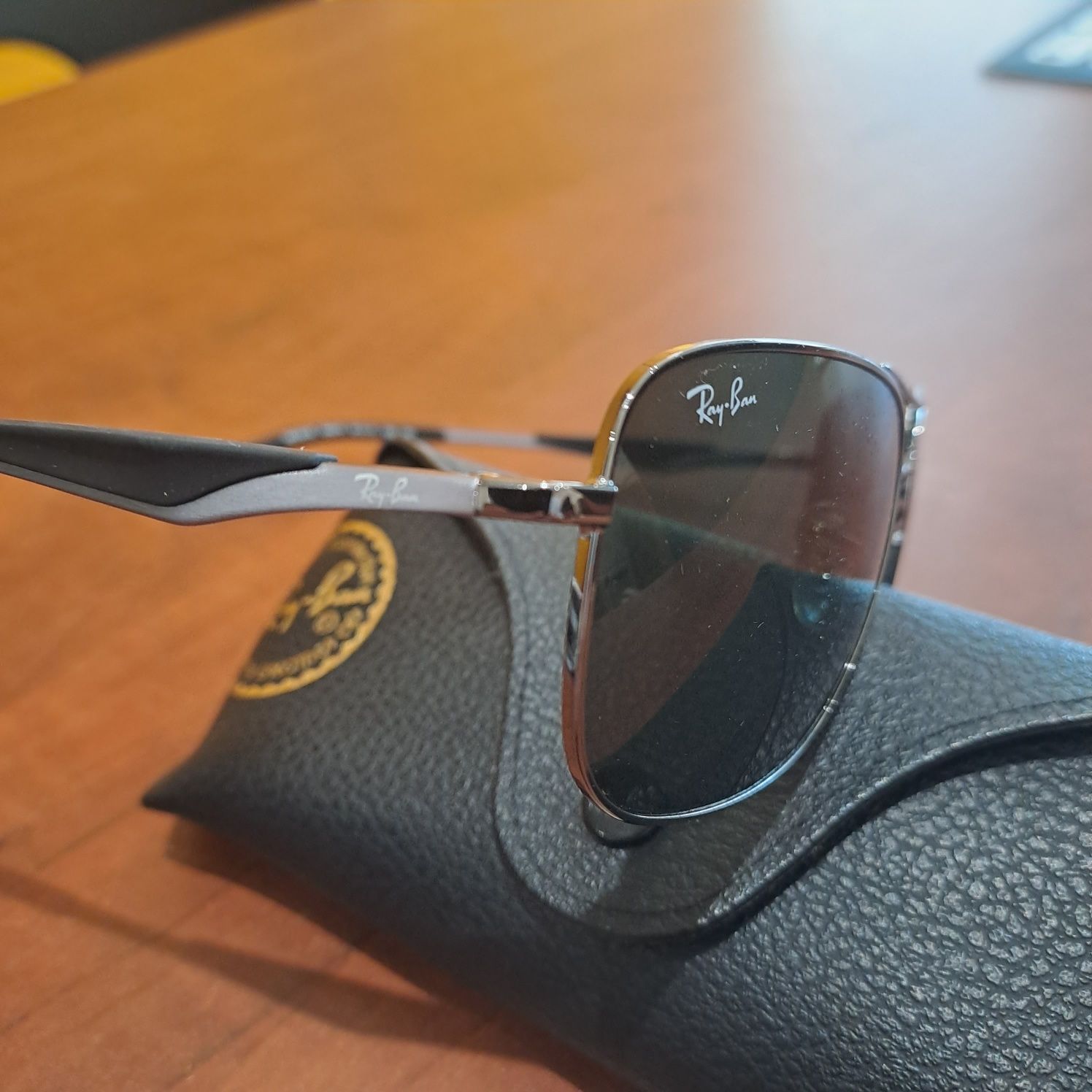 Óculos de Sol Ray-Ban Gunmetal Green