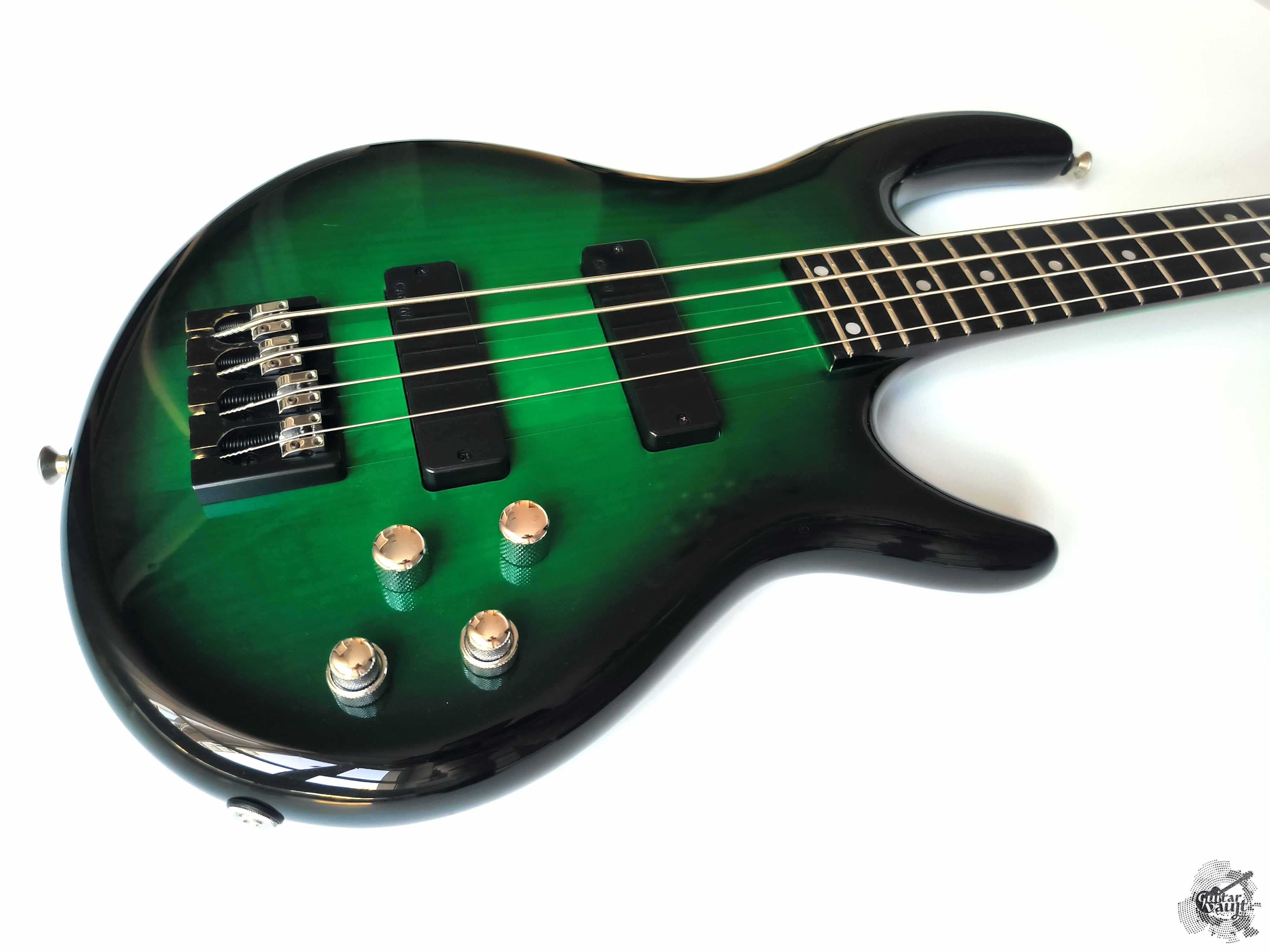 $1250 Carvin Custom Shop USA pre Kiesel Icon 4 Bass '2013 Trans Green