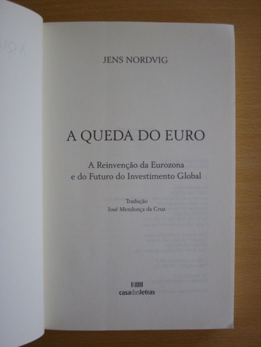 A Queda do Euro de Jens Nordvig