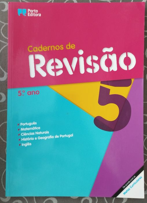 Cadernos de Revisão 5 - 5⁰ano  Porto Editora