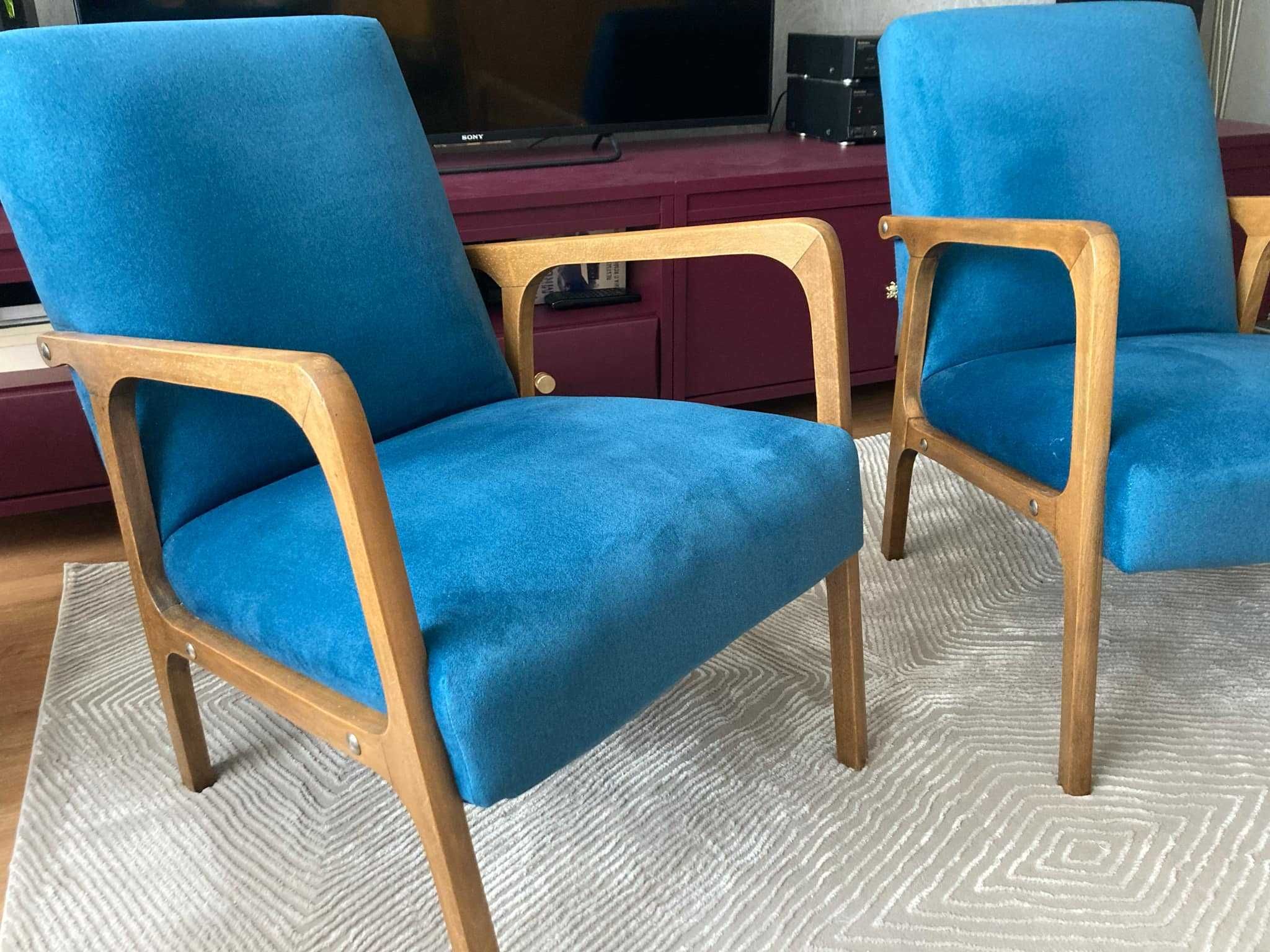 Fotel - typ 04-b,  Bydgoska Fabryka Mebli, lata 60-70-te