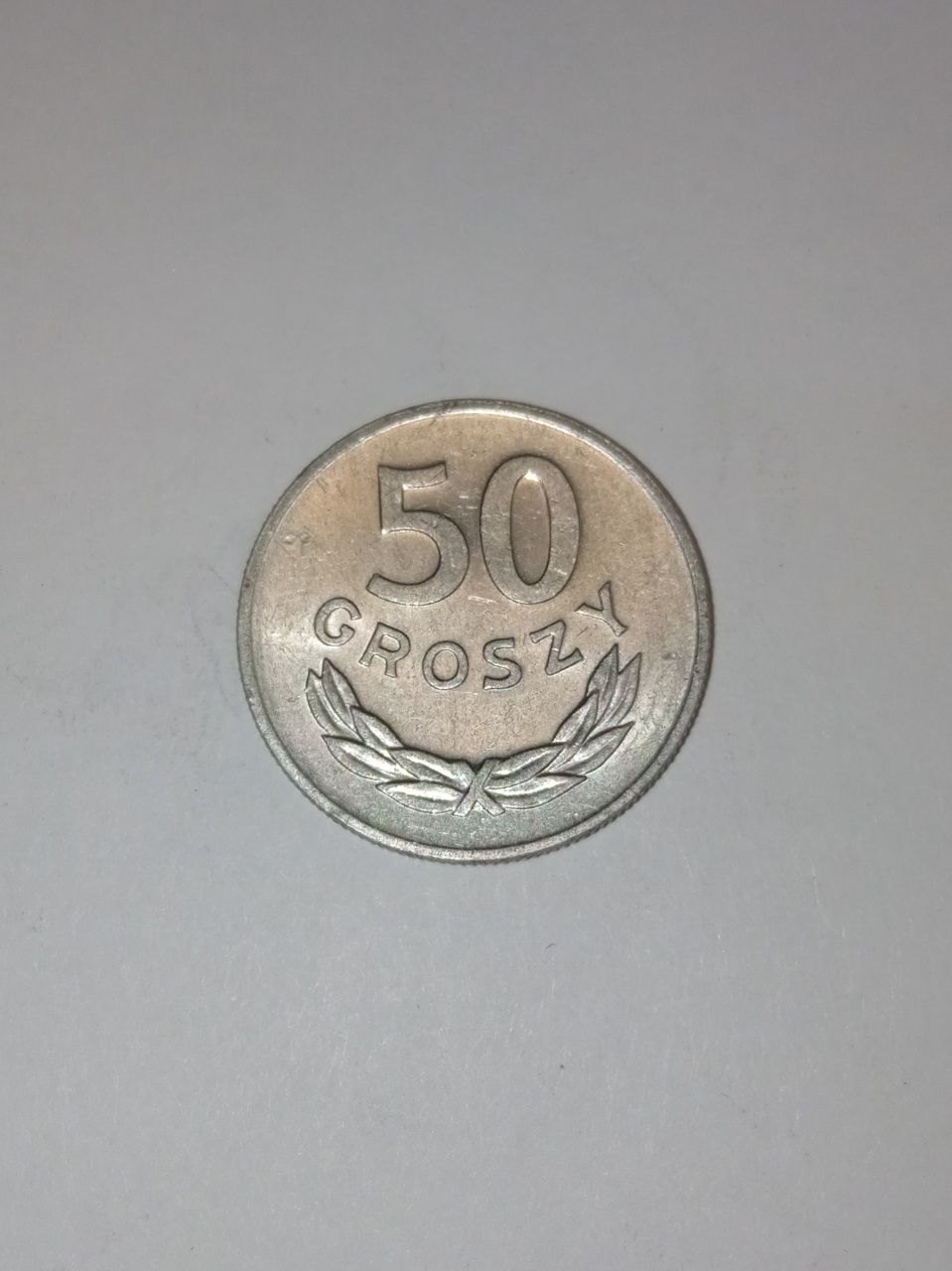 Moneta PRL 50 groszy, 1985.