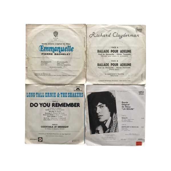 Discos vinil Richard Clayderman banda sonora rock roll anos 70 e 80