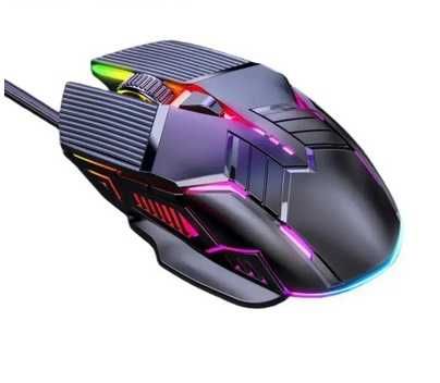 Przewodowa mysz myszka komputerowa gamingowa LED do gier