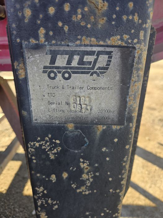 STAS SA33-6K 2001г самоскид- напівпричіп н/пр