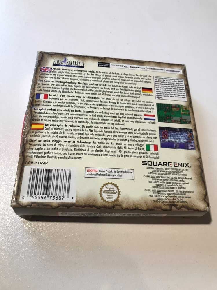 Final Fantasy IV Advance Game Boy Color Sklep Irydium