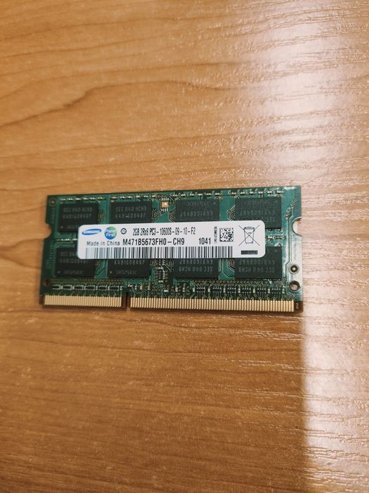 Kość RAM Samsung 2GB 2Rx8 PC3-10600s-09-10-f2