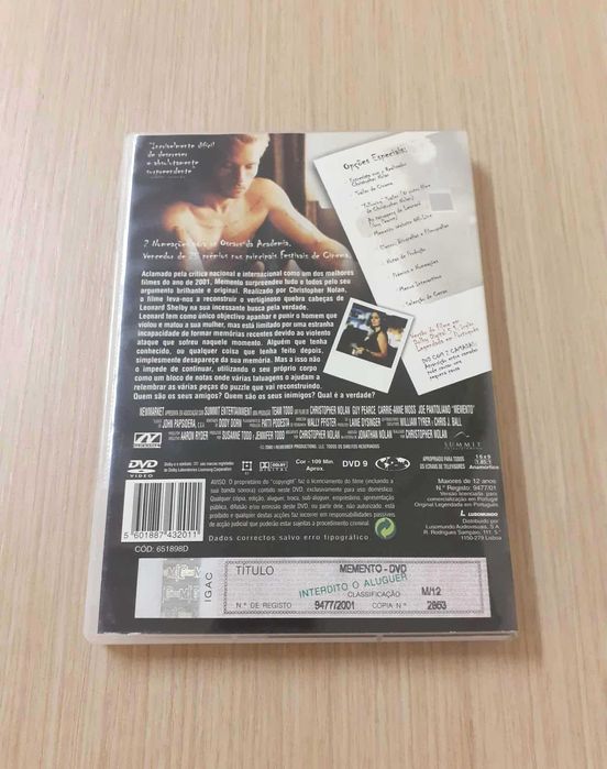 Memento (2001) - DVD