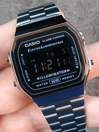 Часы мужские Casio Retro Vintage Оригинал Гарантия В черном цвете
