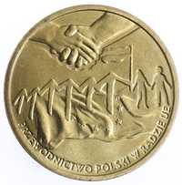 Moneta - PRZEWODNICTWO POLSKI w U.E - 2zł - 2011 r.