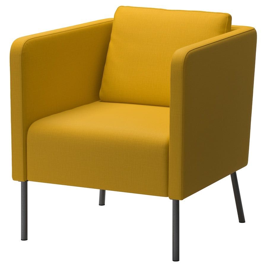Ikea EKERÖ
Fotel, Skiftebo żółty