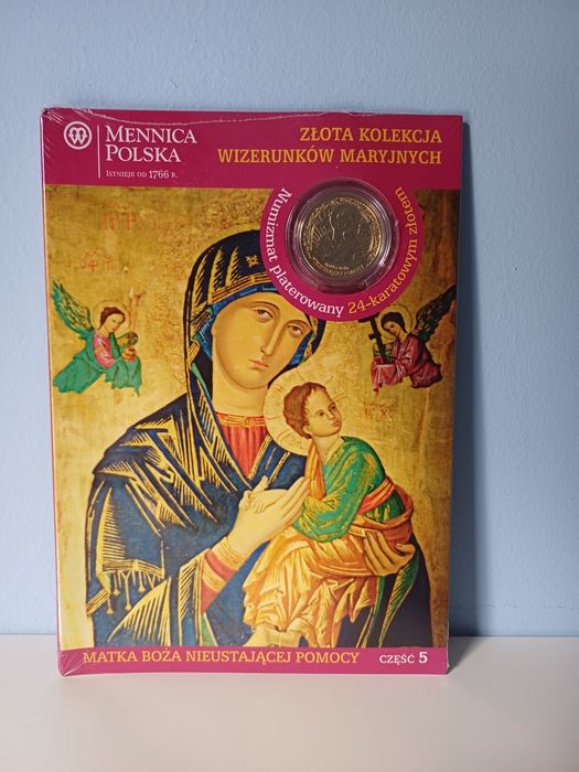 Moneta Matki Bożej Nieustającej Pomocy - Złota Kolekcja Wizerunków