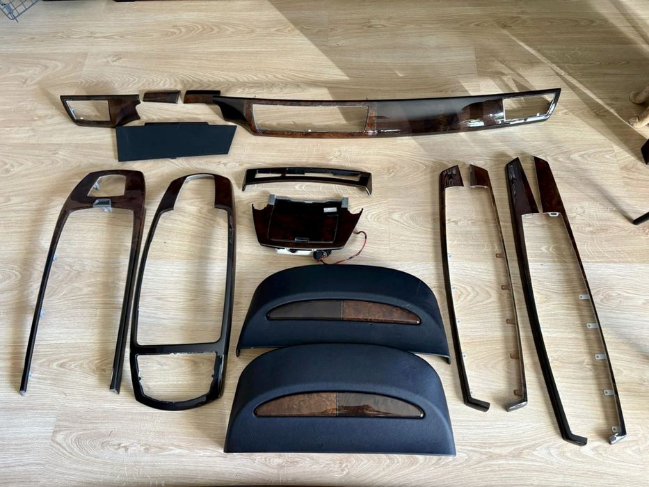 BMW 7 E65 E66 dekory listwy v12 intrasja drewno rarytas long