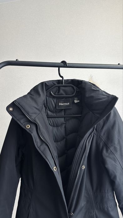 Жіночий подовжений пуховик Marmot