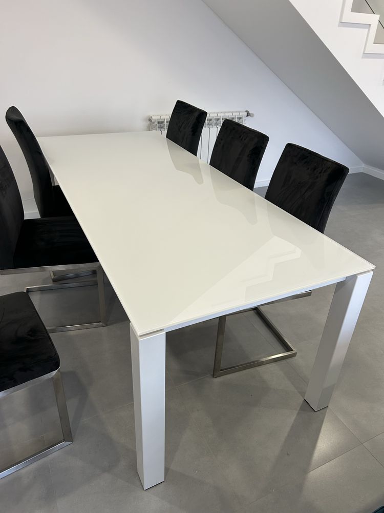 Mesa de Jantar de vidro