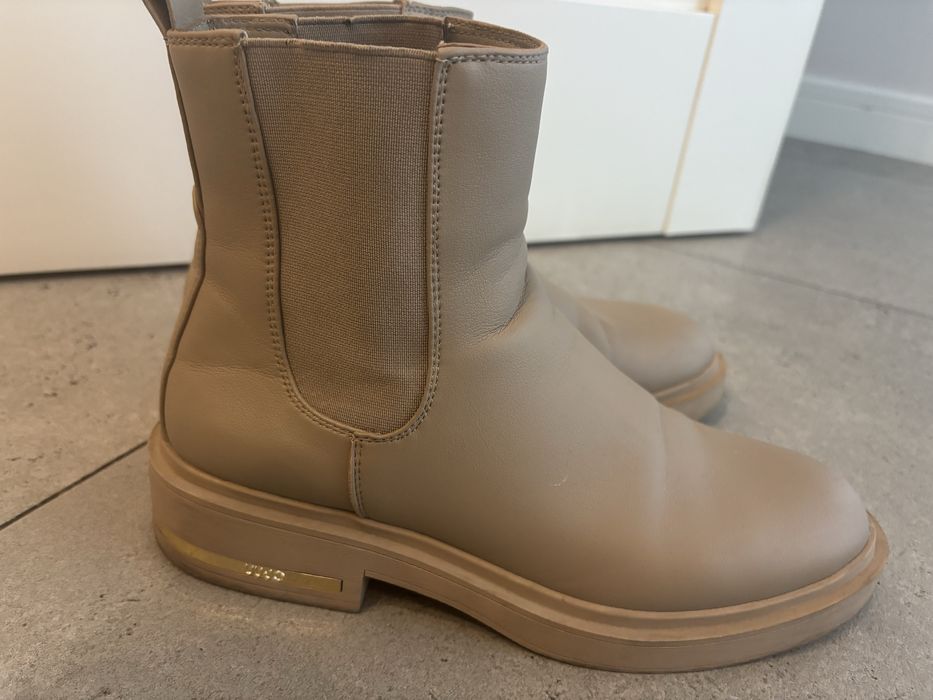 Botki Liu Jo skora naturalna