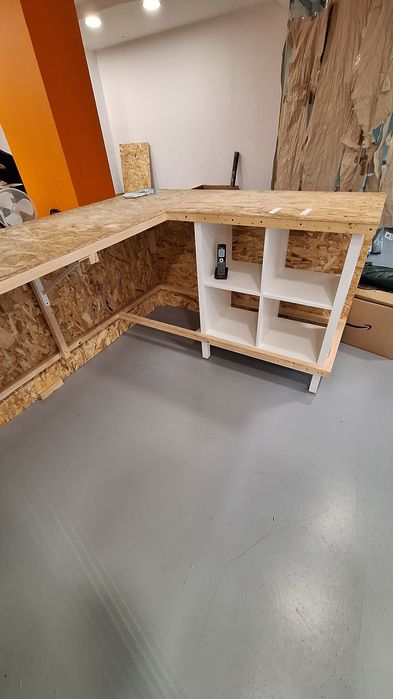Balcão em OSB 3,17m