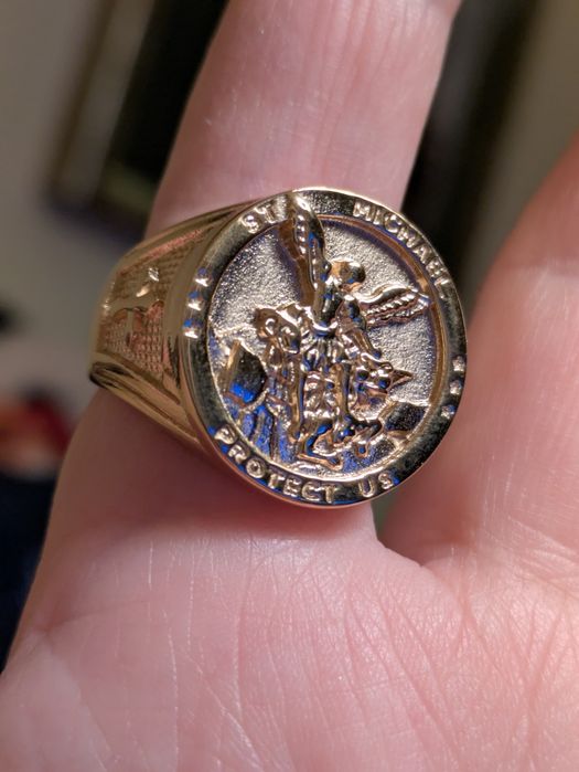 Sygnet "Ochronny" rozm. 21 mm i 23mm