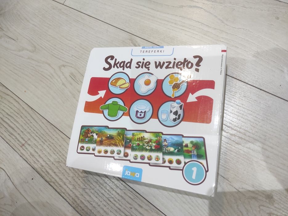 Edukacyjna układanka Skąd się wzięło?