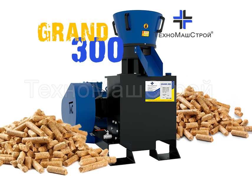 Гранулятор пелет та гранул комбікормів GRAND 300.