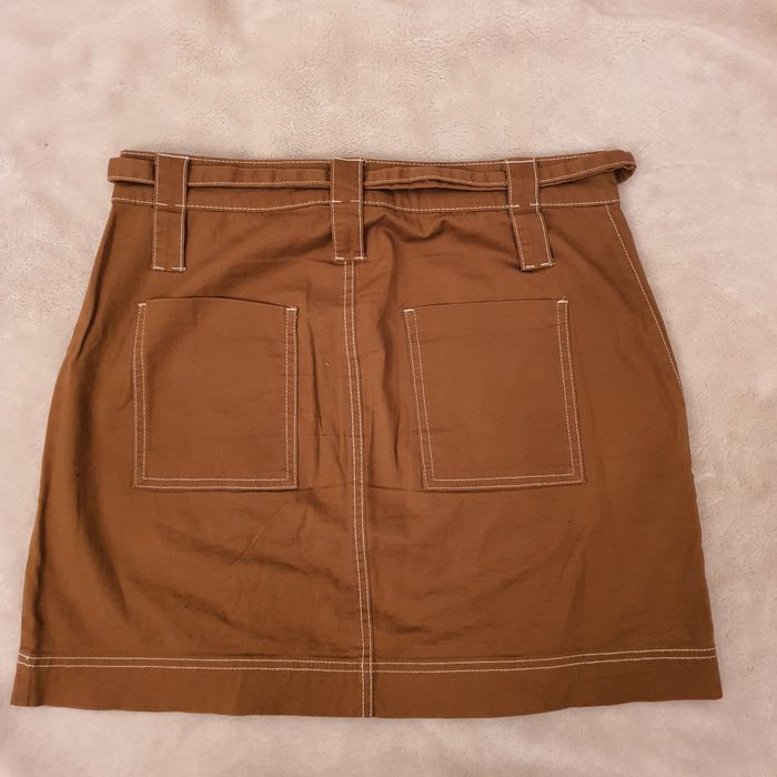 Spódnica in extenso , brąz r.38, M