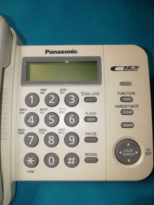 Телефон проводной Panasonic KX-TS2356UA, полный функционал.