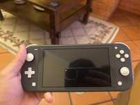 Nintendo switch lite com capa protetora