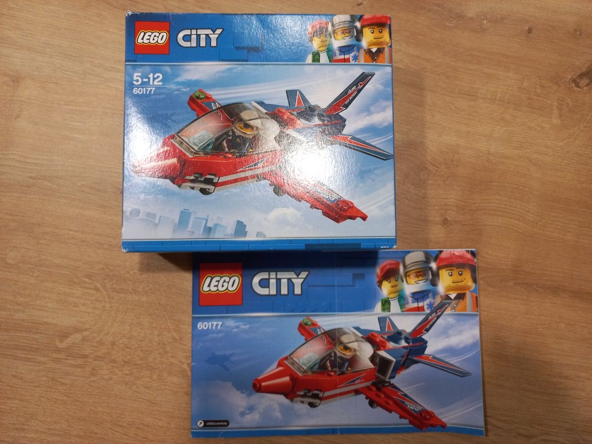 Lego City Odrzutowiec pokazowy zestaw 60177 kompletny