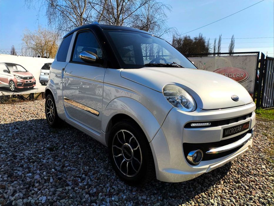 Microcar M.go Elegant-Cichy silnik DCi-Kamera cofania-Transport Gratis
