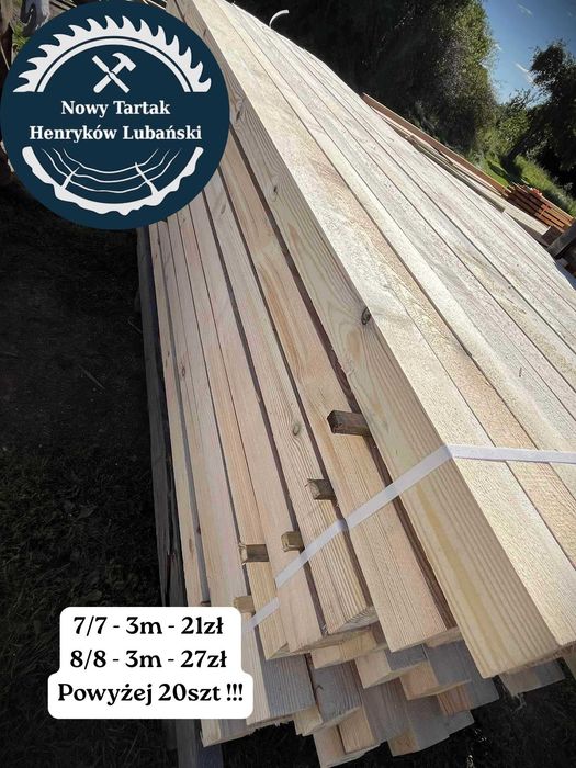 Stemple Stempel budowlany Słupek Ogrodzenie Słupki Hurt Tanio Kantówki