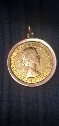 Libra em ouro Elisabeth II 1958