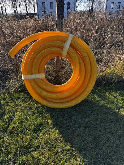 Rura drenarska drenażowa bez otworów fi 100 (30 MB)