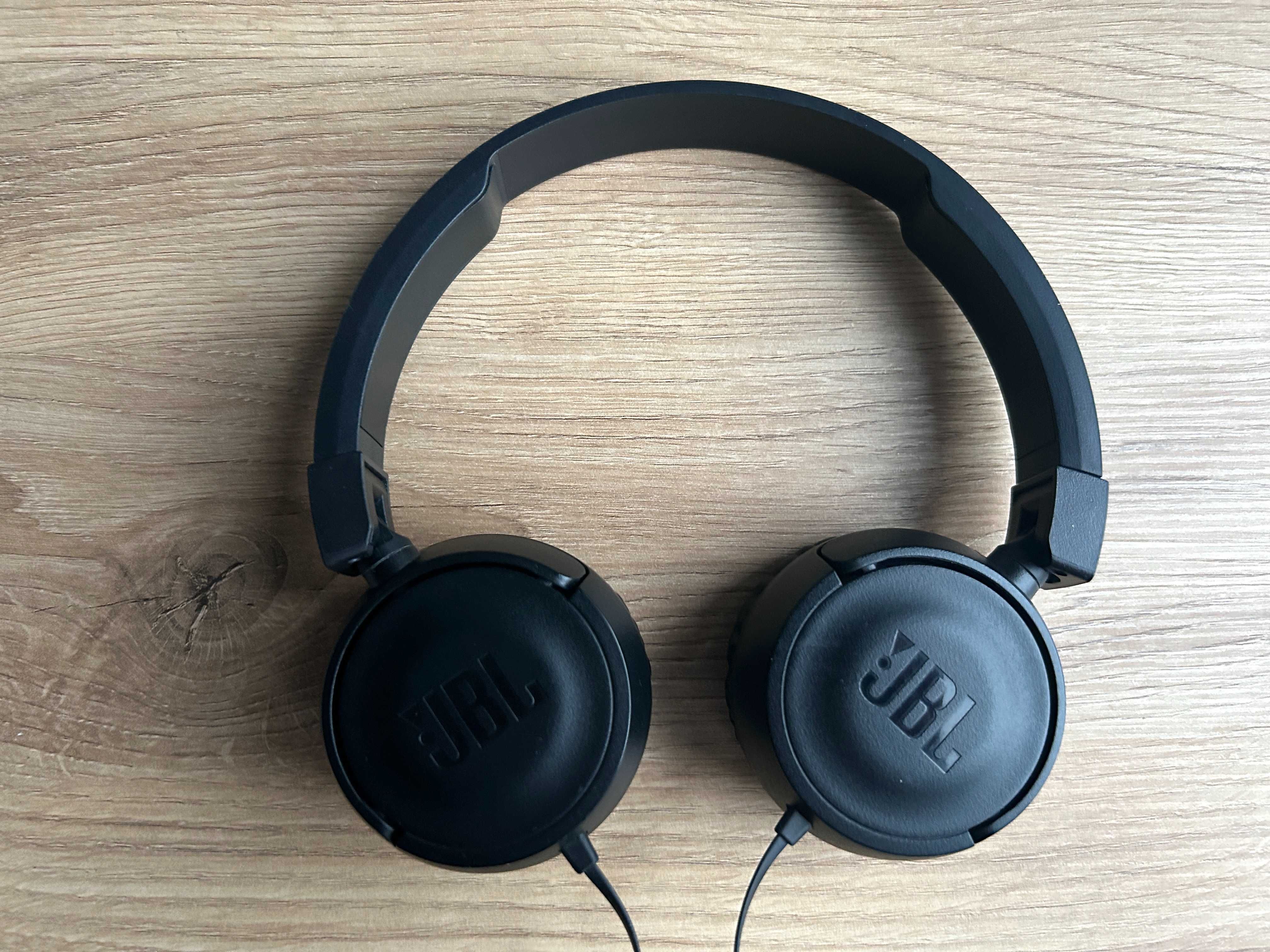 Oryginalne Słuchawki Nagłowne Z Mikrofonem JBL T450 Pure Bass Czarny
